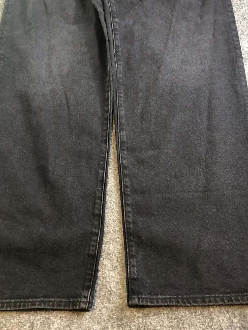 American Eagle Airflex+ Jeans Mens 32x34 Black Baggy Loose Skate Stretch